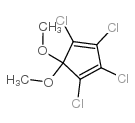 cas no 2207-27-4 is 1,2,3,4-Tetrachloro-5,5-dimethoxycyclopentadiene