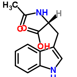 cas no 2280-01-5 is (R)-2-Acetamido-3-(1H-indol-3-yl)propanoic acid