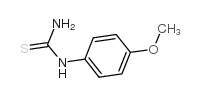 cas no 2293-07-4 is 4-methoxyphenylthiourea