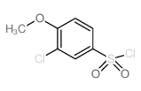 cas no 22952-43-8 is 3-Chloro-4-methoxybenzenesulfonyl chloride
