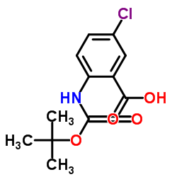 cas no 253677-29-1 is 5-chloro-2-[(2-methylpropan-2-yl)oxycarbonylamino]benzoic acid