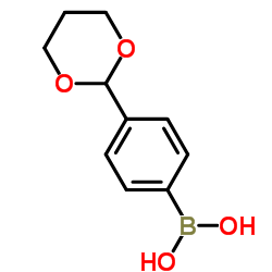 cas no 254454-02-9 is Boronic acid,[4-(1,3-dioxan-2-yl)phenyl]-(9CI)