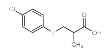 cas no 254748-99-7 is 3-[(4-CHLOROPHENYL)THIO]-2-METHYLPROPANOIC ACID