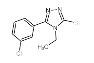 cas no 26028-63-7 is 5-(3-chlorophenyl)-4-ethyl-4h-1,2,4-triazole-3-thiol