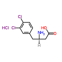 cas no 269396-55-6 is (r)-3-amino-4-(3,4-dichlorophenyl)butanoic acid hydrochloride