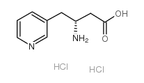 cas no 269396-64-7 is (R)-3-AMINO-4-(PYRIDIN-3-YL)BUTANOIC ACID DIHYDROCHLORIDE