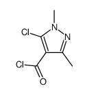 cas no 27006-83-3 is 1H-Pyrazole-4-carbonylchloride,5-chloro-1,3-dimethyl-(9CI)