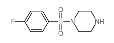 cas no 27106-49-6 is 1-[(4-FLUOROPHENYL)SULFONYL]PIPERAZINE