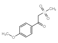 cas no 27918-36-1 is 4'-Methoxy-2-(methylsulphonyl)acetophenone