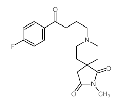 cas no 2804-00-4 is 2,8-Diazaspiro[4.5]decane-1,3-dione,8-[4-(4-fluorophenyl)-4-oxobutyl]-2-methyl-