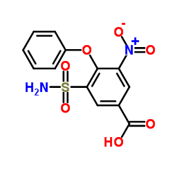 cas no 28328-53-2 is 3-nitro-4-phenoxy-5-sulphamoylbenzoic acid