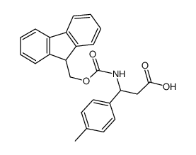 cas no 284492-08-6 is 3-(9H-fluoren-9-ylmethoxycarbonylamino)-3-(4-methylphenyl)propanoic acid