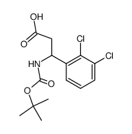 cas no 284493-64-7 is 3-N-Boc-3-(2,3-dichlorophenyl)propionic acid