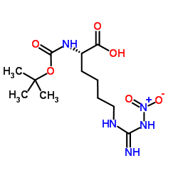 cas no 28968-64-1 is Boc-HomoArg(NO2)-OH