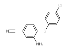 cas no 303147-30-0 is 3-amino-4-(4-chlorophenyl)sulfanylbenzonitrile