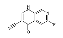 cas no 305371-17-9 is 6-fluoro-4-hydroxy-1,7-naphthyridine-3-carbonitrile