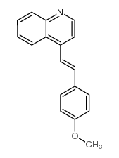 cas no 31059-69-5 is (E)-4-(4-Methoxystyryl)quinoline