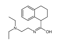 cas no 32421-49-1 is 1,2,3,4-Tetrahydro-N-[2-(diethylamino)ethyl]-1-naphthalenecarboxamide