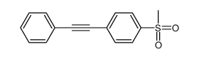 cas no 33592-56-2 is 1-METHANESULFONYL-4-PHENYLETHYNYL-BENZENE