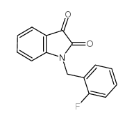 cas no 346640-52-6 is 1-[(2-FLUOROPHENYL)METHYL]-1H-INDOLE-2,3-DIONE