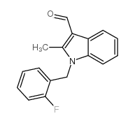 cas no 347323-87-9 is 1-[(2-fluorophenyl)methyl]-2-methylindole-3-carbaldehyde