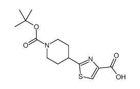 cas no 365413-00-9 is 2-(1-(tert-Butoxycarbonyl)piperidin-4-yl)thiazole-4-carboxylic acid