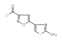 cas no 368869-89-0 is 5-(2-METHYL-1,3-THIAZOL-4-YL)-3-ISOXAZOLECARBONYL CHLORIDE