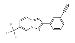 cas no 372122-60-6 is 3-(6-(trifluoromethyl)pyrazolo[1,5-a]pyridin-2-yl)benzonitrile