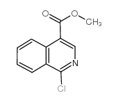 cas no 37497-86-2 is METHYL 1-CHLORO-4-ISOQUINOLINECARBOXYLATE