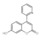 cas no 386704-10-5 is 7-Hydroxy-4-pyridin-2-ylcoumarin