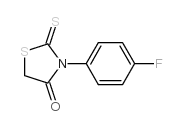 cas no 387-27-9 is 3-(4-Fluorophenyl)-2-thioxo-1,3-thiazolidin-4-one