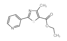 cas no 39091-00-4 is Ethyl 4-methyl-2-(3-pyridinyl)-1,3-thiazole-5-carboxylate