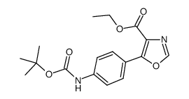 cas no 391248-22-9 is Ethyl 5-[(4'-N-Boc-amino)phenyl]-1,3-oxazole-4-carboxylate