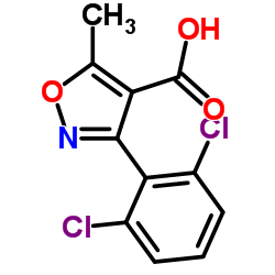 cas no 3919-76-4 is 3-(2,6-Dichlorophenyl)-5-methylisoxazole-4-carboxylic acid