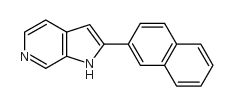 cas no 40068-81-3 is 2-naphthalen-2-yl-1h-pyrrolo[2,3-c]pyridine