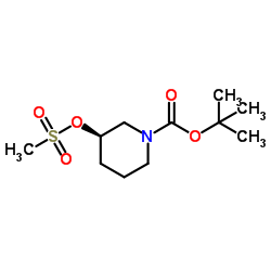 cas no 404577-34-0 is (R)-1-N-BOC-3-METHANESULFONYLOXYPIPERIDINE