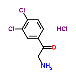 cas no 41995-19-1 is 2-(3,4-Dichlorophenyl)-2-oxoethylamine hydrochloride