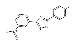 cas no 421581-70-6 is 5-(4-Fluorophenyl)-3-(3-nitrophenyl)-1,2,4-oxadiazole