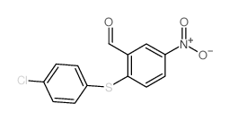 cas no 42191-01-5 is 2-(4-chlorophenyl)sulfanyl-5-nitrobenzaldehyde