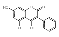 cas no 4222-02-0 is 4,5,7-trihydroxy-3-phenylchromen-2-one