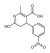 cas no 423120-04-1 is 1,4,5,6-TETRAHYDRO-2-METHYL-6-OXO-4-[4-(NITRO)PHENYL]-3-PYRIDINECARBOXYLIC ACID