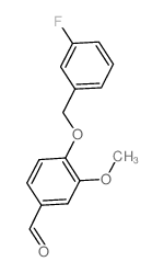 cas no 428473-74-9 is 4-[(3-fluorophenyl)methoxy]-3-methoxybenzaldehyde