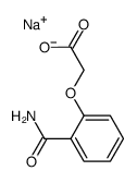 cas no 43023-70-7 is Benzamide,2-(acetyloxy)-, sodium salt (1:1)