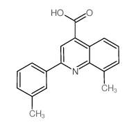 cas no 438225-30-0 is 8-Methyl-2-(3-methylphenyl)quinoline-4-carboxylic acid