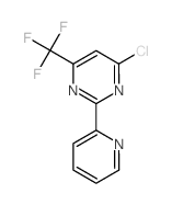 cas no 438249-84-4 is 4-CHLORO-2-(2-PYRIDINYL)-6-(TRIFLUOROMETHYL)-PYRIMIDINE