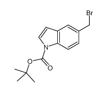 cas no 442685-53-2 is TERT-BUTYL 5-(BROMOMETHYL)-1H-INDOLE-1-CARBOXYLATE