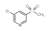 cas no 445491-71-4 is 3-Bromo-5-(methylsulfonyl)pyridine