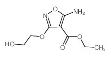 cas no 446276-12-6 is ethyl 5-amino-3-(2-hydroxyethoxy)-1,2-oxazole-4-carboxylate