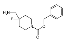 cas no 455267-64-8 is benzyl 4-(aminomethyl)-4-fluoropiperidine-1-carboxylate