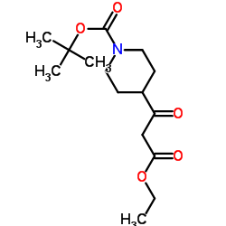 cas no 479630-08-5 is 4-(2-ETHOXYCARBONYL-ACETYL)-PIPERIDINE-1-CARBOXYLIC ACID TERT-BUTYL ESTER